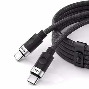 Orico CDX 60W 3A Power Delivery USB-C - USB-C 1m Кабель - черный