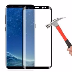 Grūdintas stiklas 5D Full Glue Samsung G988 S20 Ultra 0.18mm (be skylės) lenktas bulk