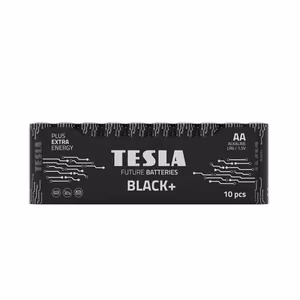 TESLA щелочная батарейка R6 (AA) BLACK+ [10x72] 10 шт