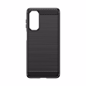 Гибкий чехол с карбоновым узором для Samsung Galaxy M54 Carbon Case - чёрный