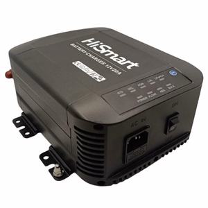 Automatinis švino rūgšties /  LiFePO4 akumuliatoriaus įkroviklis, 12V 20A
