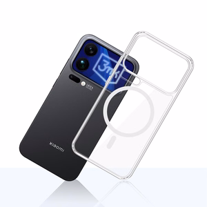 "3mk Armor MagCase" dėklas "Xiaomi 17 Pro" - skaidrus