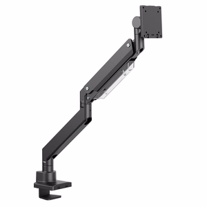 Maclean MC-968 dvigubos rankos monitoriaus laikiklis su dujine spyruokle 17-57″, 27 kg, VESA 200x200