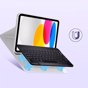 Tech-Protect SC Pen + klaviatūros dėklas iPad 10.9" 2022 (10-oji gen.) / 11" 2025 (11-oji gen.) - pilkas