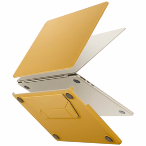 Чехол Uniq Lyden Versa для MacBook Air 13" 2022 / 2024 / 2025 / 2026, жёлтый