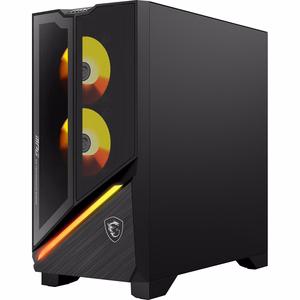 MSI stalinis kompiuteris AMD Ryzen 7 7800X3D 32 GB DDR5-SDRAM SSD 1 TB NVIDIA GeForce RTX 5070 Wi-Fi Bluetooth Windows 11 Home MPGINFZ3X3D7NVRR7-875EU (PC)