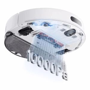 Xiaomi Robot Vacuum S40 EU – drėgnojo ir sausojo valymo robotas siurblys, 10 000 Pa, 5200 mAh, 0,52 l dulkių talpa, baltas