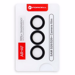 Стекло камеры для Samsung S26 Forcell Premium черный