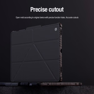 Чехол Nillkin Bumper Leather Case Pro для Samsung Galaxy Tab S9+ - черный