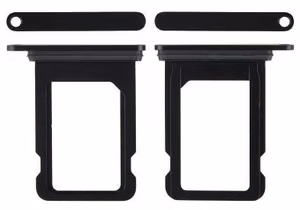 SIM card holder for iPhone 12 mini Black original (used Grade A)