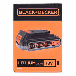 Black+Decker BL2518-XJ Аккумулятор для инструмента 18 В 2.5 Ач