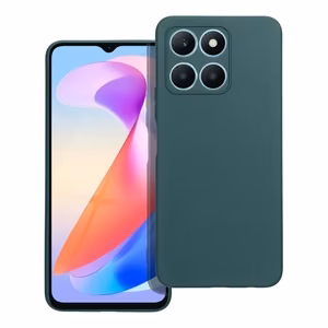 Чехол для Honor X6a, матовый тёмно-зелёный