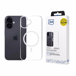 3mk Armor MagDėklas telefonui iPhone 16 - permatomas