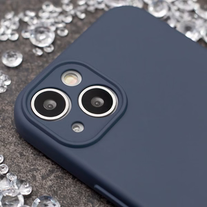 Silicon dėklas Xiaomi Redmi Note 14 Pro Plus 5G (Global) tamsiai mėlynas