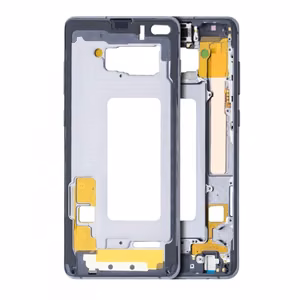 Vidurinis rėmelis Samsung G975 S10 Plus (juodas)