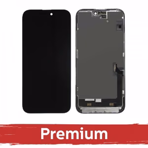 LCD ekranas skirtas iPhone 15 Plus juodas (INCELL / Premium) Removable IC