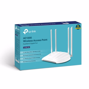 TP-Link TL-WA1201 WLAN prieigos taškas 867 Mbit/ai Balta Maitinimas per Eternetą (PoE)