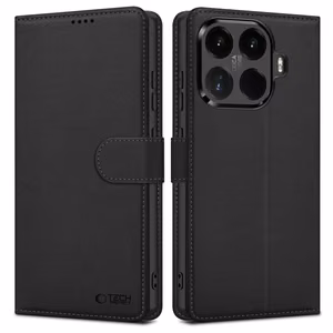 Dėklas Tech-Protect Wallet Xiaomi 17T juodas