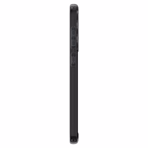 Spigen Ultra Hybrid dėklas telefonui Samsung Galaxy S23 FE - tamsiai pilka (Zero One raštas)