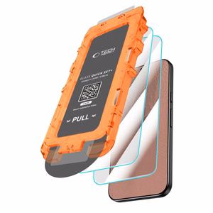Tech-Protect Quick Set+ grūdinto stiklo apsauga, skirta Google Pixel 9 / 9 Pro / 10 / 10 Pro / 11 / 11 Pro, 2 vnt.