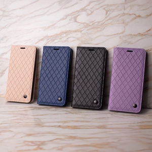 Smart Caro dėklas telefonui Samsung Galaxy A16 4G / A16 5G violetinis