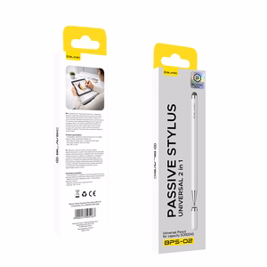 Blavec Passive Stylus Pen BPS-02 Universal 2 in 1 (BPS02-UW) baltas