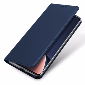 Чехол Dux Ducis Skin Pro для Xiaomi 13 Pro с подставкой для бумажника с флип-картой синий