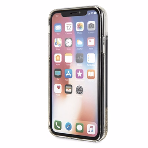 Karl Lagerfeld Karl Logo Glitter чехол для iPhone X/Xs - Чёрный
