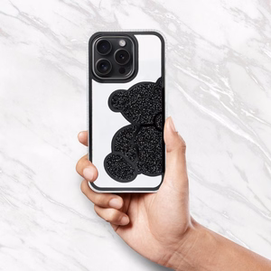 Case for iPhone 16 PRO MAX Teddy Bear black