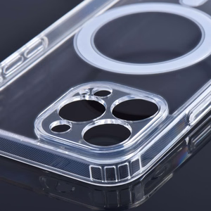 Dėklas Clear Mag Cover (MagSafe) skirtas iPhone 12 Pro skaidrus