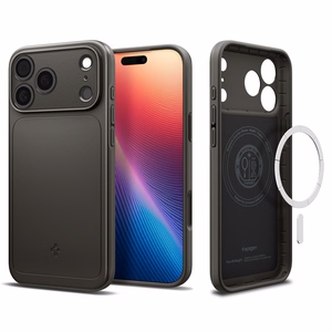 Spigen Thin Fit Magnetinis dėklas telefonui iPhone 17 Pro Max - pilkas