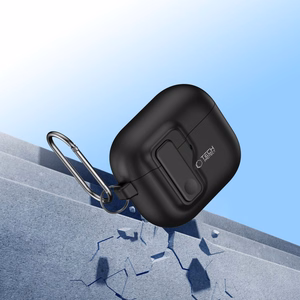 Tech-Protect Slim Hook dėklas AirPods 4 (m) - juodas