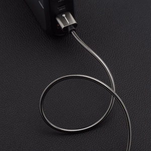 Kabelis (m) USB A į USB C Forcell F-Energy QC4.0 3A 66W C234 Metalinis 1 m sidabrinis