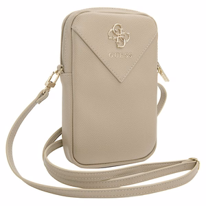 Guess bag Zip Triangle 4G beige