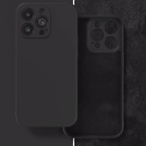 Dėklas Liquid Silicone 1.5mm Xiaomi Redmi A1/Redmi A2 juodas