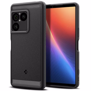 Spigen Rugged Armor Case for Sony Xperia 1 VIII - Matte Black