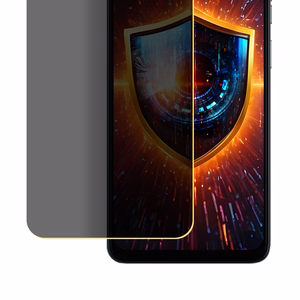 3mk Silky Matt privatumo apsauginis stiklas Motorola Moto G06 / Moto G06 Power telefonui