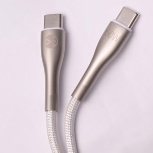 Forever Sleek кабель USB-C - USB-C 1,0 m 60W белый