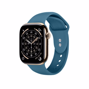 Ремешок Crong Liquid для Apple Watch 44 / 45 / 46 / 49 мм, тёмно-синий