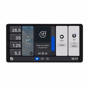 Shelly Wall Display X2 WiFi/BLU (baltas)