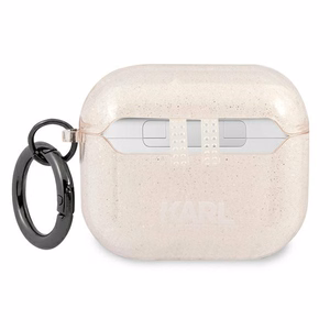 Karl Lagerfeld Glitter Choupette чехол для AirPods 3 - золотой