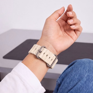 Tech-Protect IconBand Pro Strap for Apple Watch 4 / 5 / 6 / 7 / 8 / 9 / SE / Ultra 1 / 2 (42/44/45/49 mm) - Beige