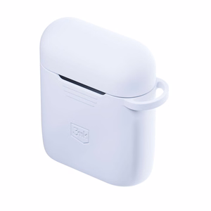 3mk Silikoninis AirPods dėklas AirPods 2 - baltas