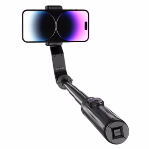 Blavec Селфи-палка Aluminium Fusion P-10 Gimbal штатив + пульт дистанционного управления 1 метр (SSFP10G-TRB10) чёрная