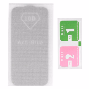 Grūdintas stiklas su mėlynos šviesos filtru ir pilnu klijavimu Samsung Galaxy A72 4G/5G telefonui