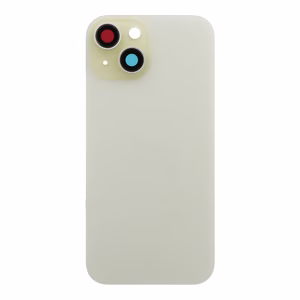 Galinis dangtelis iPhone 15 geltonas (without NFC flex) OEM