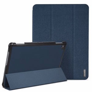 Dėklas Dux Ducis Domo Samsung P610/P615/P613/P619/P620/P625 Tab S6 Lite 10.4 tamsiai mėlynas