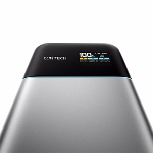 "Cuktech PB150S" 100W 15000mAh maitinimo bankas - pilkos spalvos