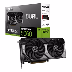Vaizdo plokštė ASUS NVIDIA GeForce RTX 5060 Ti 16GB GDDR7 128bit PCIe 5.0 1xHDMI 3xDisplayPort