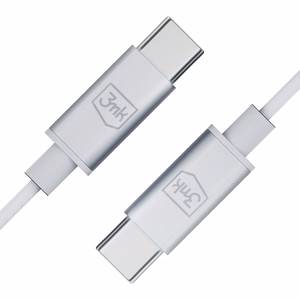 Ausinės 3mk Wired Earphones USB-C baltos